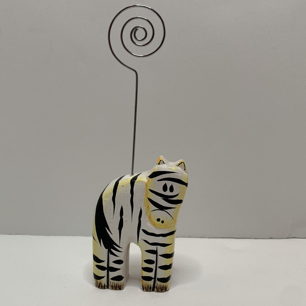 Zebra Photo Clip Holder